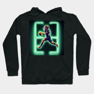 football player Hoodie